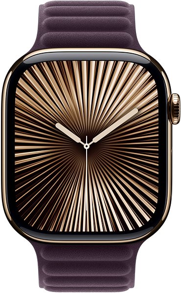 Armband Apple Watch 46mm Brombeere magnetischer Zug - M/L ...