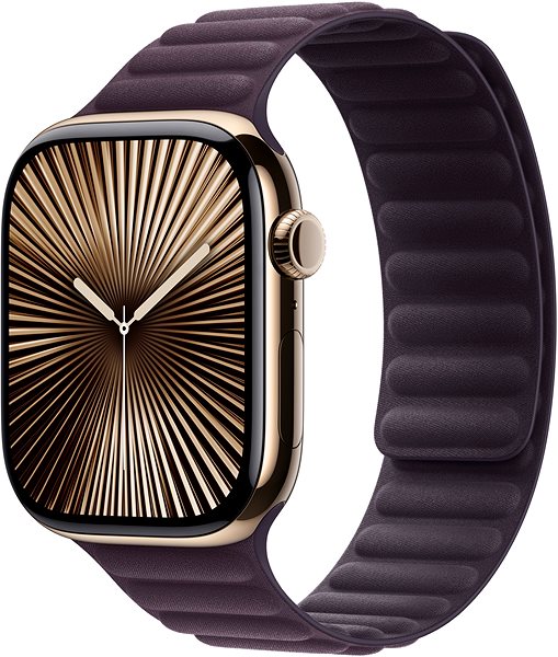 Armband Apple Watch 46mm Brombeere magnetischer Zug - M/L ...