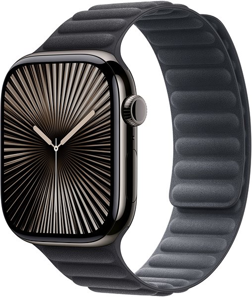 Armband Apple Watch 46mm schwarz magnetischer Zug - S/M ...