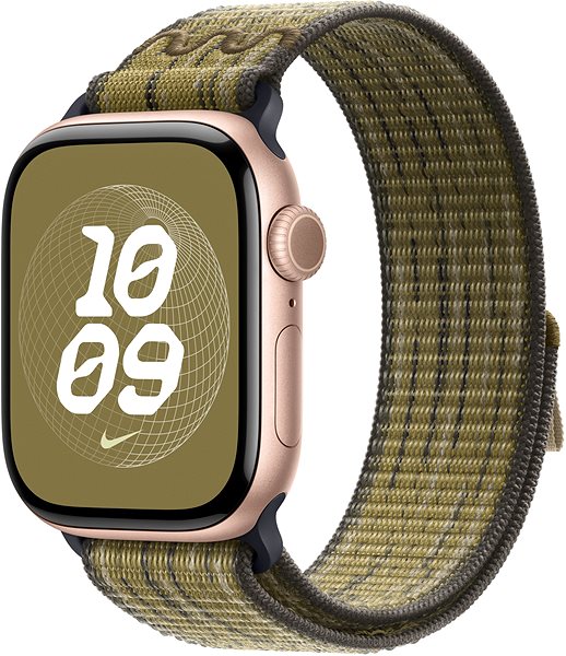 Armband Apple Watch 40mm Nike Sport Loop Grün/Grau ...