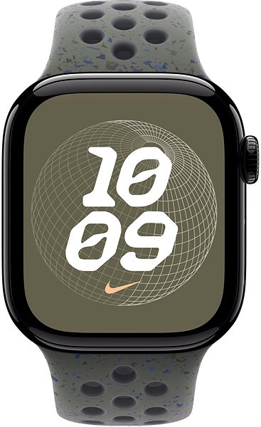 Szíj Apple Watch 42 mm Nike sport szíj, S/M - Cargo khaki ...