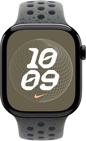 Smartwatch-Armband Apple Watch 46mm Nike Sportarmband Cargo Khaki - S/M ...