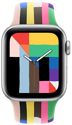 Armband Apple Watch 40 mm Sportarmband Pride Edition - S/M ...