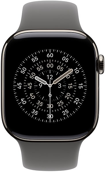 Armband Apple Watch 42mm Sportarmband Steingrau - S/M ...