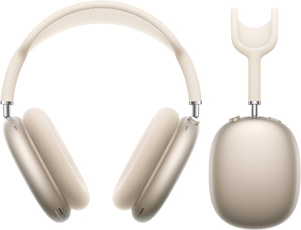 Vezeték nélküli fül-/fejhallgató Apple AirPods Max 2 csillagfény ...