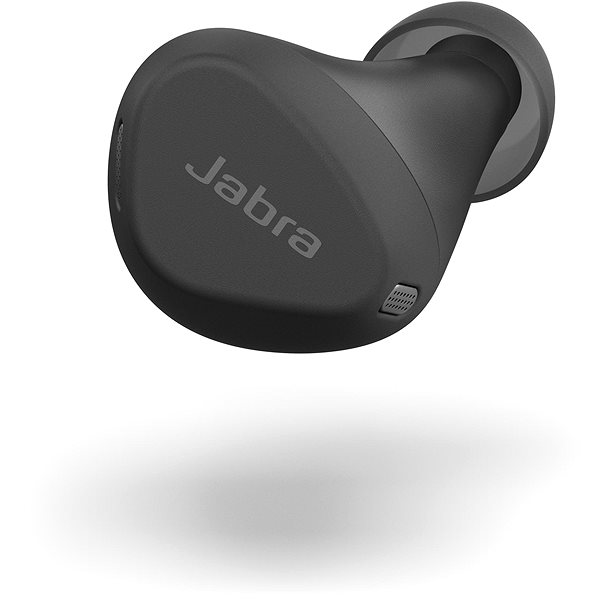 Kabellose Kopfhörer Jabra Elite 4 Active schwarz Seitlicher Anblick
