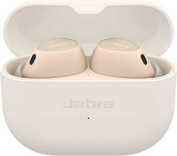Vezeték nélküli fül-/fejhallgató Jabra Elite 10, bézs ...