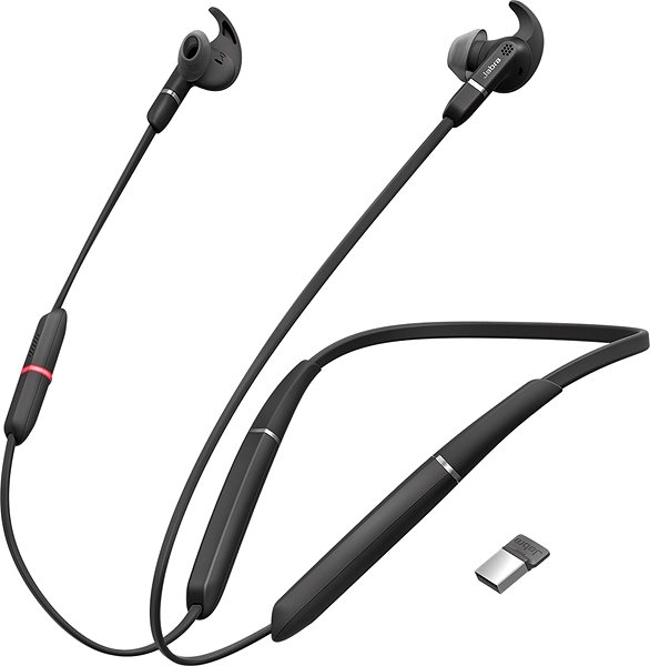 Wireless Headphones Jabra Evolve 65e MS Lateral view