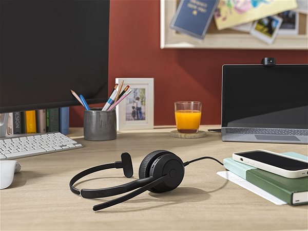 Vezeték nélküli fül-/fejhallgató Jabra Evolve2 50 USB-A MS Mono ...
