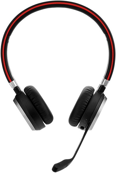 Vezeték nélküli fül-/fejhallgató Jabra Evolve 65 SE MS Stereo Stand Képernyő