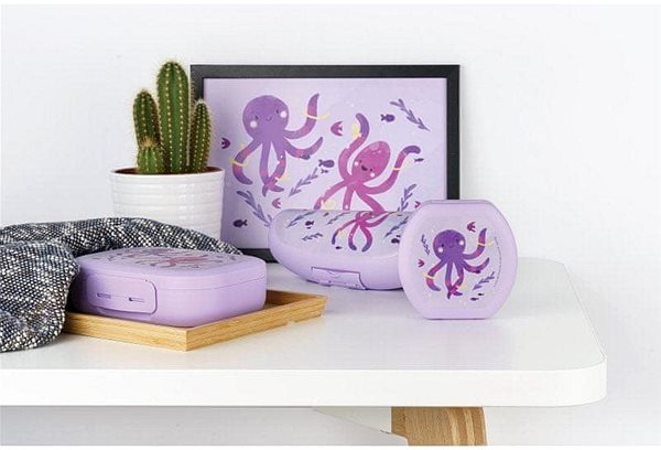 Snack Box DBP Octopus purple Lifestyle