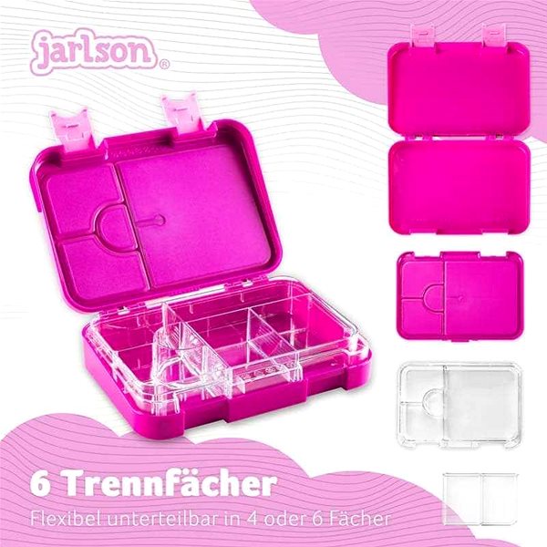 Lunch Box Jarlson Snack box TONI Purple ...