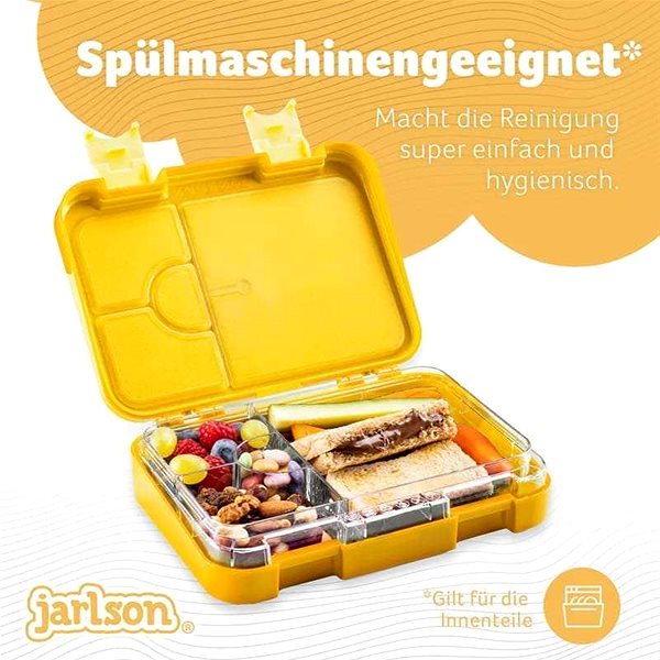 Lunch Box Jarlson Snack Box TONI Yellow ...