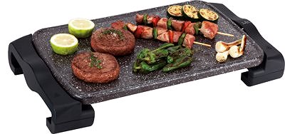 Electric Grill Jata GR669 Terracotta Grill with Granite Surface Lifestyle