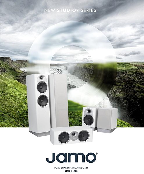 Reprosústava JAMO S7-25HCS svetlosivo biele ...