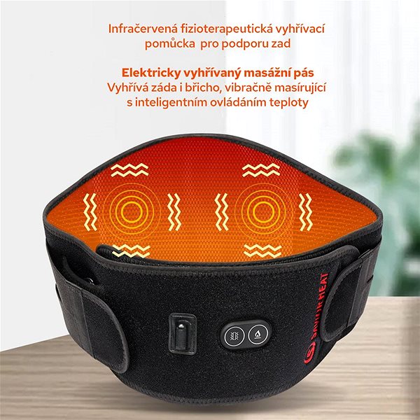 Heated blanket Lumbar belt Savior 112×16 cm .