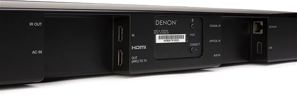 Sound Bar Denon DHT-S516H Black Connectivity (ports)