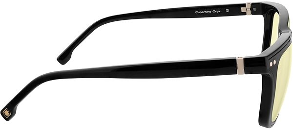 Monitor szemüveg GUNNAR Cupertino Onyx Clear + Amber ...