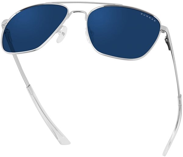 Computerbrille GUNNAR Mustang Chrome, dunkle Sonnenbrille ...
