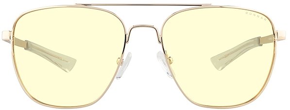 Computerbrille GUNNAR Mustang Gold, Braunglas ...