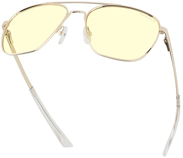 Computerbrille GUNNAR Mustang Gold, Braunglas ...