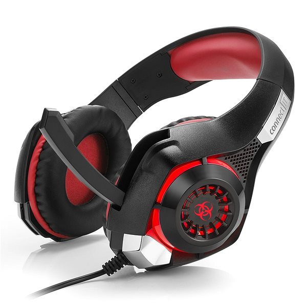 Gaming Headphones CONNECT IT CHP-4510-RD Gaming Headset BIOHAZARD Lifestyle
