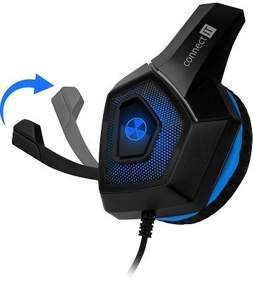 Gaming Headphones CONNECT IT CHP-5500-BL BATTLE RNBW Ed.2, Blue Features/technology