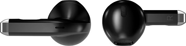 Wireless headphones CONNECT IT True Wireless SonicBass, black .