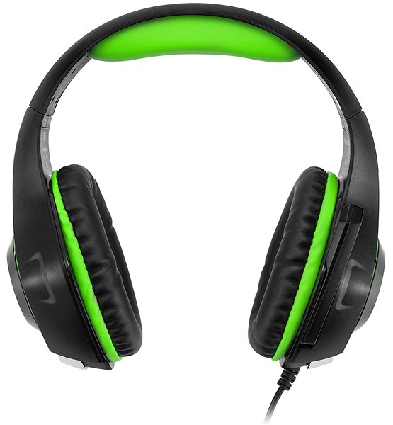 Gaming Headphones CONNECT IT CHP-4510-GR Gaming Headset BIOHAZARD green Screen