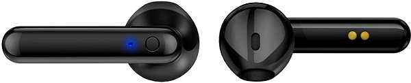Vezeték nélküli fül-/fejhallgató CONNECT IT True Wireless SonicBass fekete ...