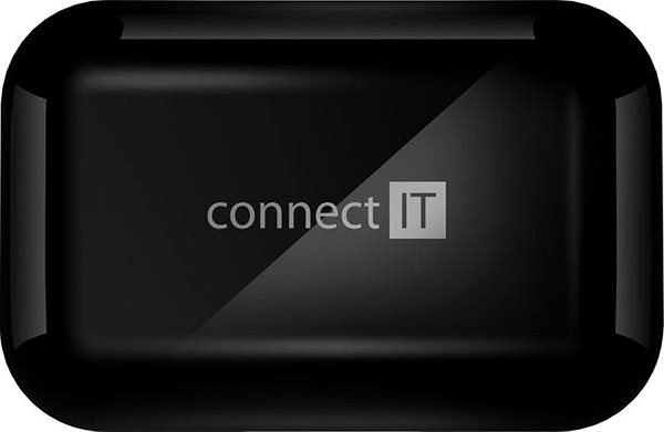 Bezdrôtové slúchadlá CONNECT IT True Wireless SonicBass čierne Screen