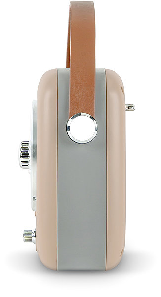 Radio CONNECT IT Hyperbass RetroBEAT Beige ...