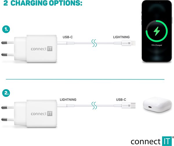 Wall Charger Connect IT Duplex ...