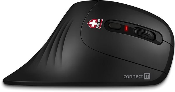 Mouse CONNECT IT Ergonomic Wireless Black Features/technology