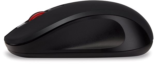 Mouse CONNECT IT MUTE Wireless Black Lateral view