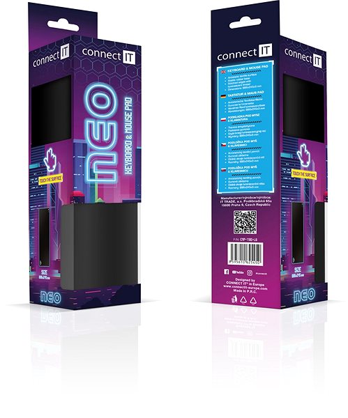 Podložka pod myš CONNECT IT CMP-1180-LG „NEO“ Gaming Series Large Obal/škatuľka