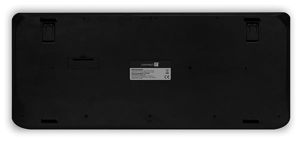 Set klávesnice a myši CONNECT IT CKM-7800-CS CZ/SK, black Spodní strana