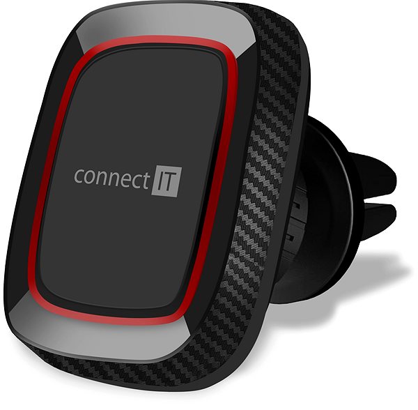 Phone Holder CONNECT IT InCarz 4Strong360 Carbon, Red Lifestyle