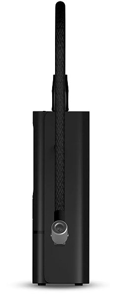 Compressor CONNECT IT AirFlow portable compressor BLACK .