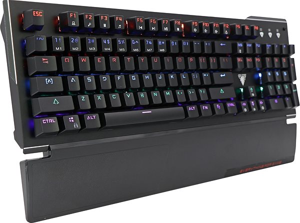 Gaming Keyboard JEDEL KL88 Mechanical, Gateron Blue Switch - US Lateral view