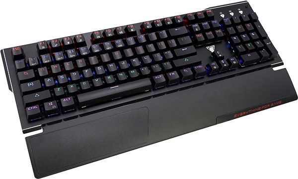 Gaming Keyboard JEDEL KL88 Mechanical, Gateron Blue Switch - US Lateral view