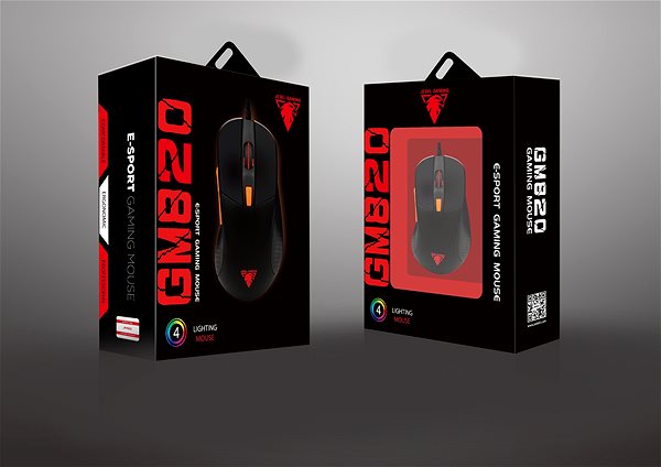 Gaming Mouse JEDEL GM820 Packaging/box