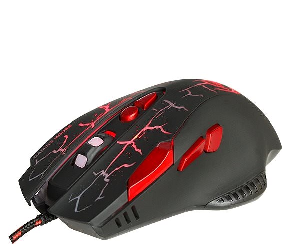 Gaming-Maus JEDEL GM830 Gaming Mouse Seitlicher Anblick