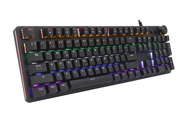 Gaming Keyboard JEDEL KL-94 Mechanical Anti-ghost Lateral view