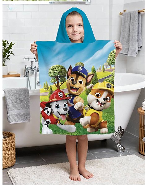 Jerry Fabrics Paw Patrol Poncho PP643 50 × 115 cm .