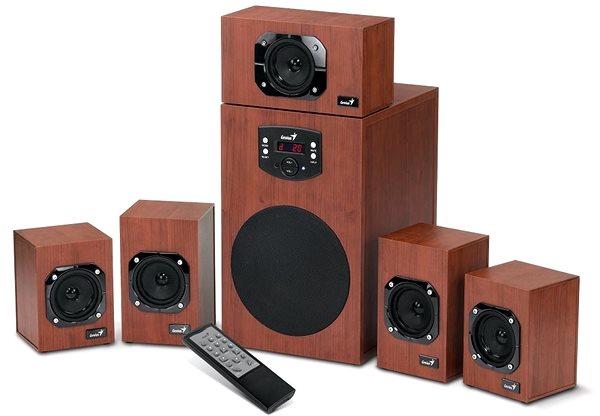 Speakers Genius SW-HF 5.1 4600 Ver. II Features/technology