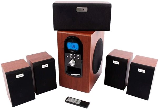 Speakers Genius SW-HF 5.1 6000 Ver. II Features/technology