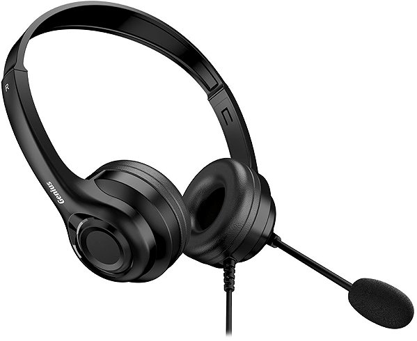 Fej-/fülhallgató Genius HS-235U AI ...