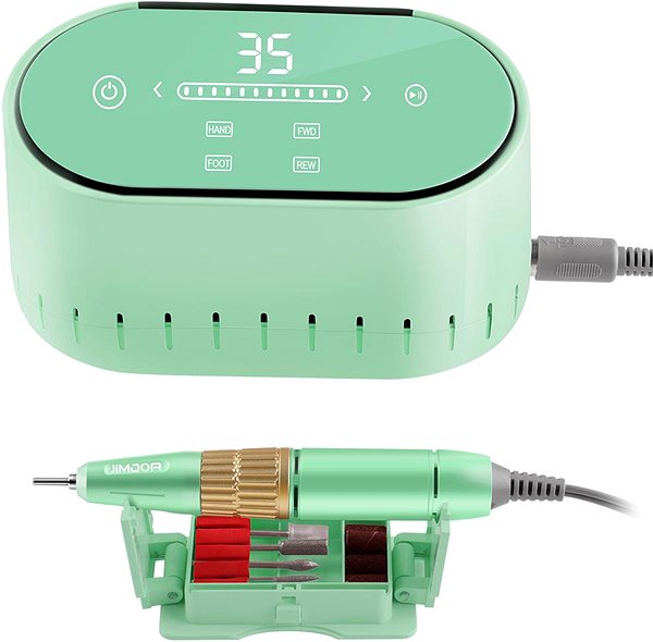 Electric nail file JIMDOA Nail grinder JMD-E217 green .