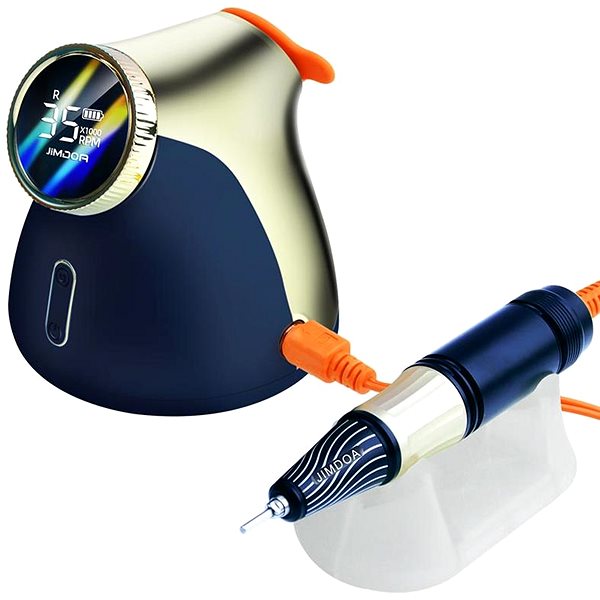 Electric nail file JIMDOA Wireless rechargeable nail file JMD-E101P blue .